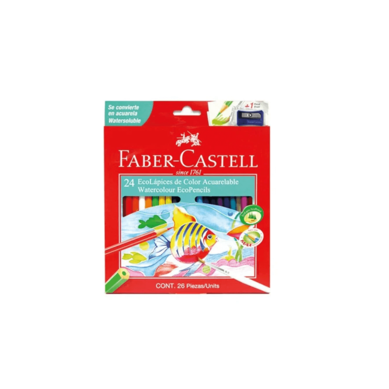 Set de Colores Acuarela FABER CASTELL -  jobbi