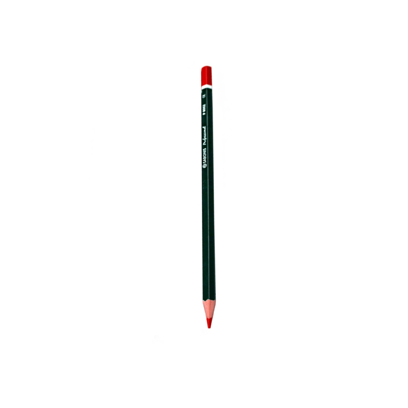 Caja de Lápices Rojos Cáscara Verde Saboni  FABER CASTELL - jobbi