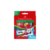Marcadores fiesta 12 unidades, FABER-CASTELL -  jobbi
