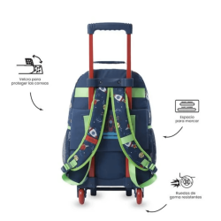 Mochila con Ruedas Totto Panda Space