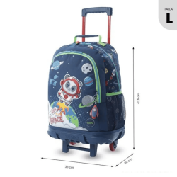 Mochila con Ruedas Totto Panda Space