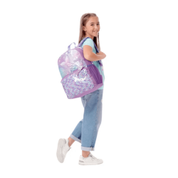 Mochila Totto de Sirena Morada