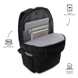 Mochila Totto Indo Negro