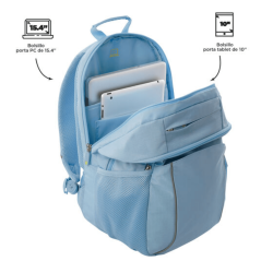 Mochila Totto Cambri Azul Z80