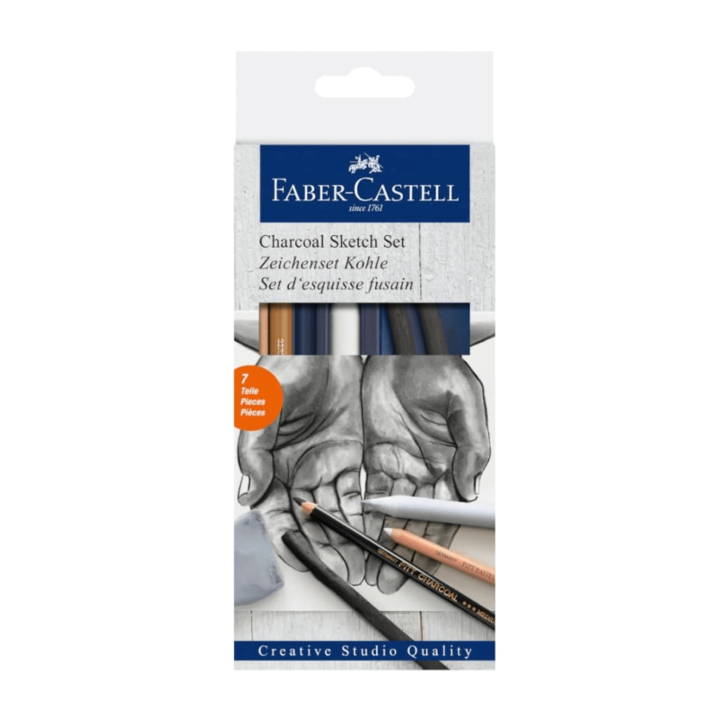 Set de Lapices Carboncillos 7 piezas FABER-CASTELL