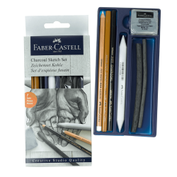 Set de Lapices Carboncillos 7 piezas FABER-CASTELL
