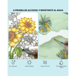 Rotuladores Ohuhu kohala De Punta Fina Set De 9 Tamaños - JOBBI