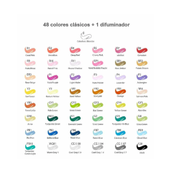 Marcadores Ohuhu Honolulu Set De 48 Colores Clásicos - JOBBI