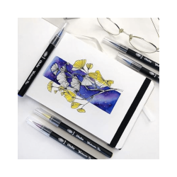 Marcadores Profesionales Ohuhu Acuarelables Set de 24 colores - JOBBI