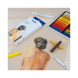 Barritas (tizas) Soft pastel Colores Retrato Set De 24 - MILAN