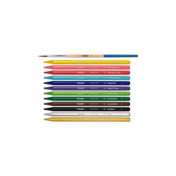 Colores Acuarelables Todo Mina Set de 12 + Pincel - MILAN