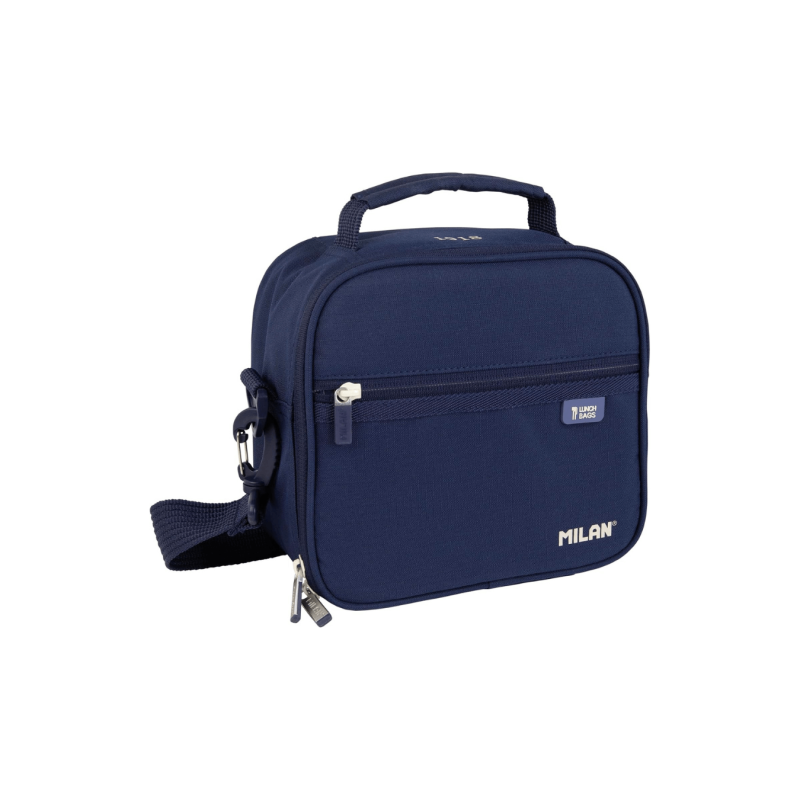 Lonchera Térmica Porta Alimentos De 3,5L + 3 Fiambreras (Azul) - MILAN