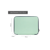 Funda Ordenador Portátil 14 Pulgadas Semirrígida (Verde) - MILAN