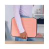 Funda Ordenador Portátil 14 Pulgadas Semirrígida (Rosa) - MILAN