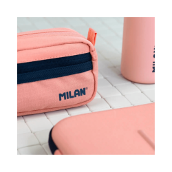 Funda Ordenador Portátil 14 Pulgadas Semirrígida (Rosa) - MILAN
