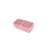 Táper Fiambrera Rectangular 0,75L Rosa - MILAN