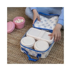 Táper Fiambrera Rectangular 0,75L Beige - MILAN