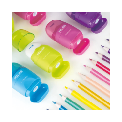 Sacapuntas (tajador) Con Borrador - MILAN