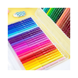 Maletín 50 Rotuladores De Colores Punta Cónica - MILAN