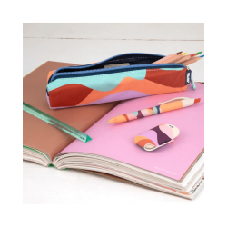 Estuche escolar portatodo pequeño redondo The Fun - MILAN