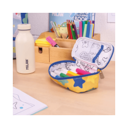 Estuche Portatodo Ovalado Serie Especial Blue Odyssey - MILAN