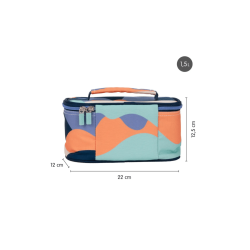 Lonchera Térmica Porta Alimentos de 1,5 L Con 1 Recipiente - MILAN