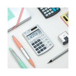 Bolígrafo Tinta Azul CAPSULE Silver - MILAN