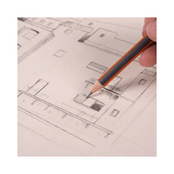 Lápiz De Grafito 4B Triangular - MILAN