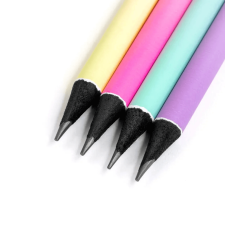 Lápiz De Grafito HB Redondo Con Goma Serie Sunset - MILAN