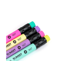 Lápiz De Grafito HB Redondo Con Goma Serie Sunset - MILAN