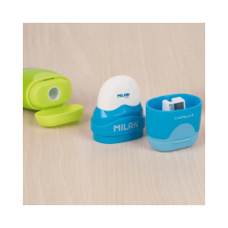 Sacapuntas (tajador) Con Borrador - MILAN