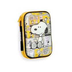Cartuchera Estuche Doble Eva Snoopy - MOOVING