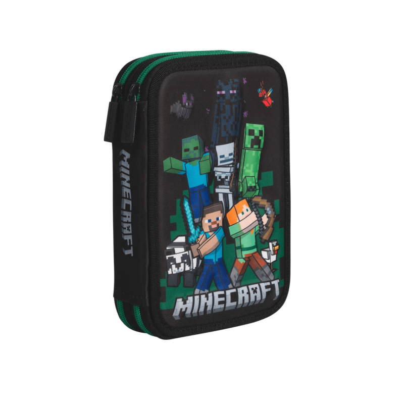 Cartuchera Estuche Minecraft 2 Pisos - MOOVING