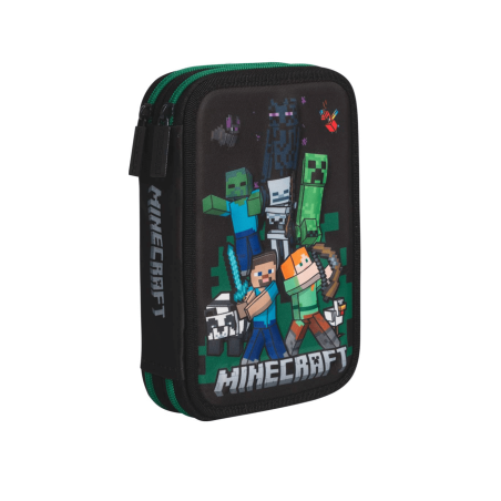 Cartuchera Estuche Minecraft 2 Pisos - MOOVING