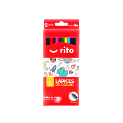Caja De Colores Rito 12 Piezas - ACRICOLOR