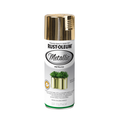 Aerosol Efecto Metal Brillante Bronce Latón - Rust Oleum Metallic