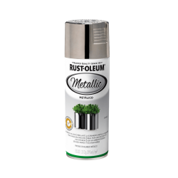 Aerosol Efecto Metal Brillante Cromo - Rust Oleum Metallic