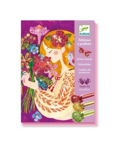 Tablas de glitter le parfum des fleurs, DJECO