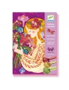 Tablas de glitter le parfum des fleurs, DJECO