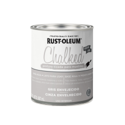Pintura Brochable Tizada Gris Envejecido - Rust Oleum Chalked