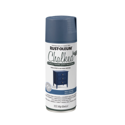 Pintura En Aerosol Tizada Azul Costeño - Rust Oleum Chalked