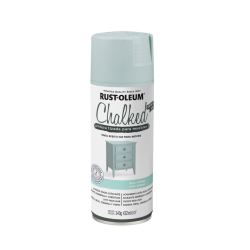 Pintura En Aerosol Tizada Azul Sereno - Rust Oleum Chalked