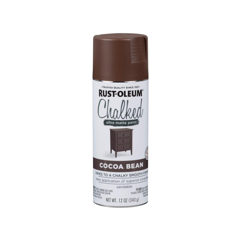 Pintura En Aerosol Tizada Cocoa Bean - Rust Oleum Chalked
