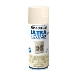 Pintura En Aerosol Blanco Viejo Satinado - Rust Oleum Ultra Cover 2X