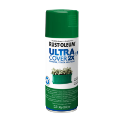 Pintura En Aerosol Verde Claro Brillante - Rust Oleum Ultra Cover 2X