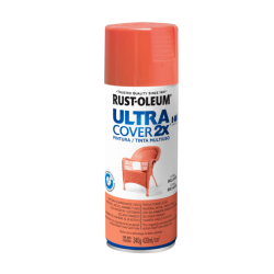 Pintura En Aerosol Coral Brillante - Rust Oleum Ultra Cover 2X