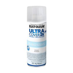 Pintura En Aerosol Transparente Satinado - Rust Oleum Ultra Cover 2X