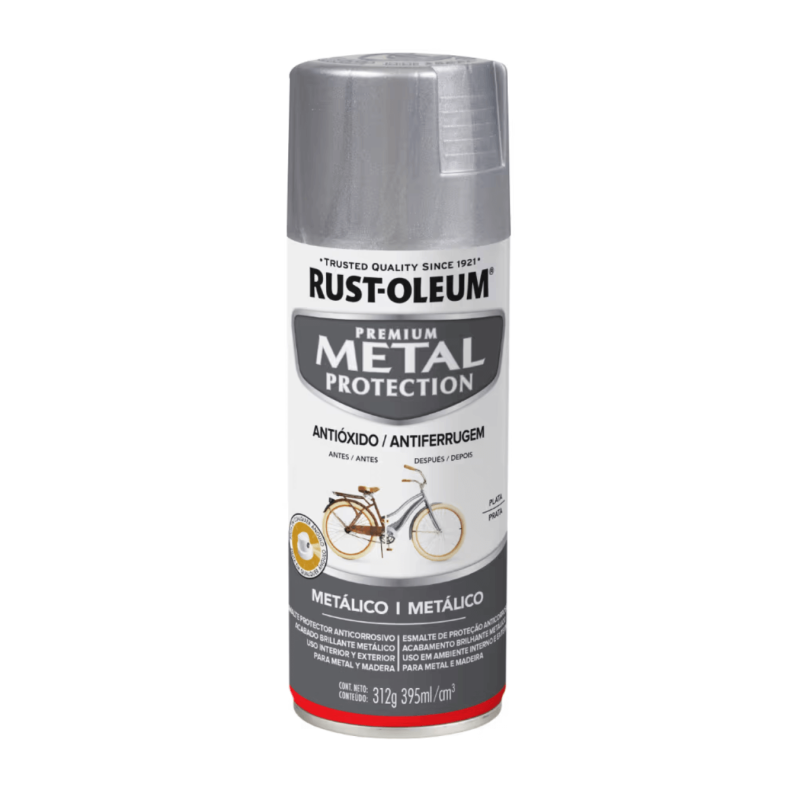 Aerosol Para Metal, Plata Metálico - Rust Oleum Metal Protection