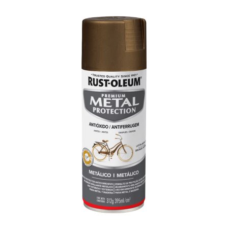 Aerosol Para Metal, Latón Antiguo Metálico - Rust Oleum Metal Protection