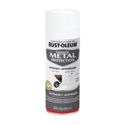 Aerosol Para Metal, Blanco Satinado - Rust Oleum Metal Protection